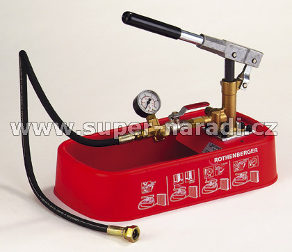 Pumpa pro tlakovou zkoušku 0-30 bar, RP 30, Rothenberger 61130