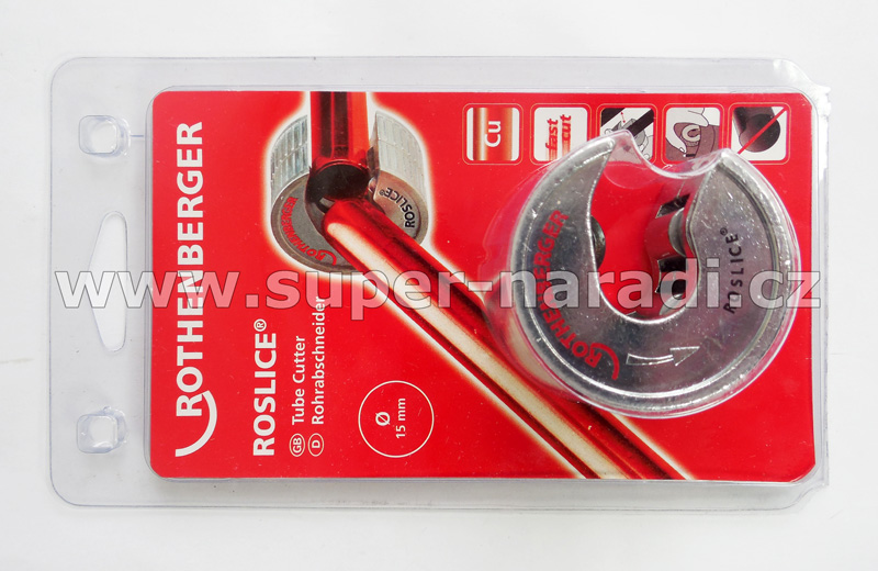 Odřezávač měděných Cu trubek 15 mm, ROSLICE, Rothenberger 88815
