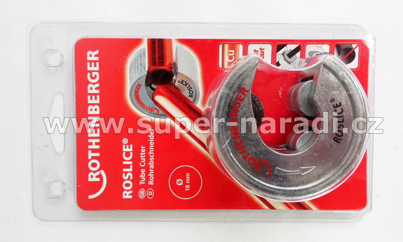 Odřezávač měděných Cu trubek 18 mm, ROSLICE, Rothenberger 88818