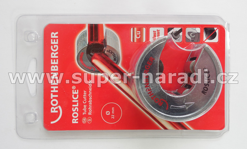 Odřezávač měděných Cu trubek 22 mm, ROSLICE, Rothenberger 88822