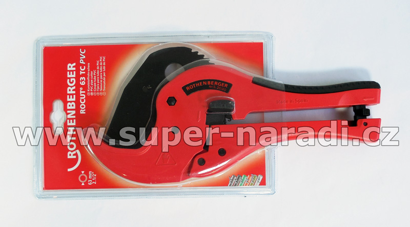 Nůžky na plastové PVC trubky ROCUT TC 63 Professional, Rothenberger 52030