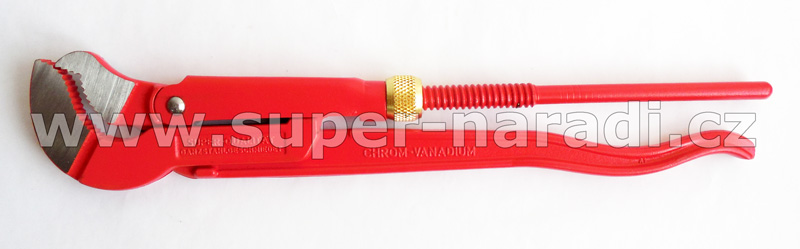 Trubkový hasák 45°, SUPER S do 1.1/2", L420, Rothenberger 70123X