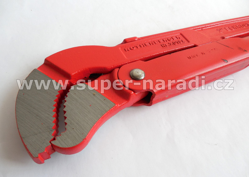 Trubkový hasák 45°, SUPER S do 2", L540, Rothenberger 70124X