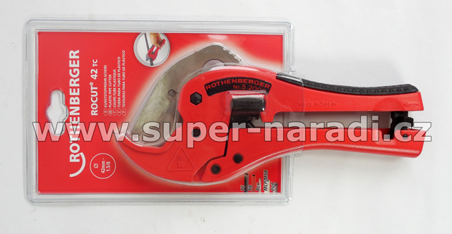 Nůžky na plastové trubky ROCUT TC 42 Professional, Rothenberger 52000