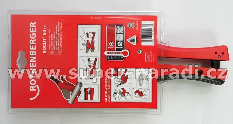 Nůžky na plastové trubky ROCUT TC 50 Professional, Rothenberger 52010