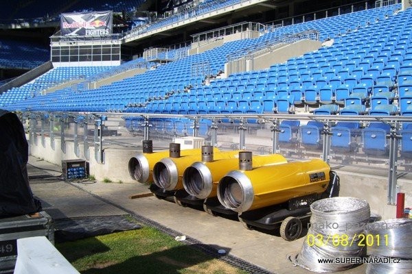 Naftové topidlo BV170E, 47 kW, MASTER s nepřímým spalováním