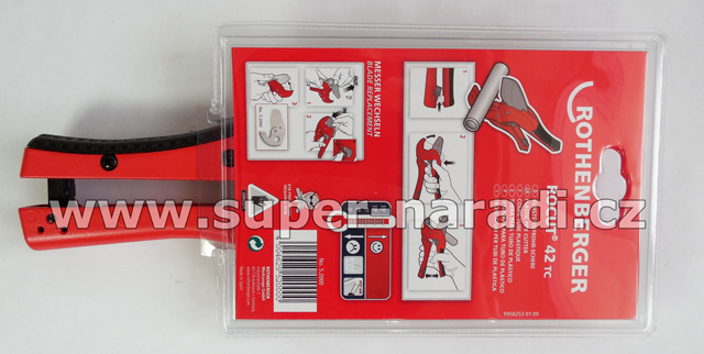 Nůžky na plastové trubky ROCUT TC 42 Professional, Rothenberger 52000