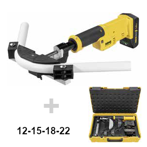 REMS Aku Hydro-Swing 22 V Set 12-15-18-22 Cu trubky, ohýbačka trubek 153410