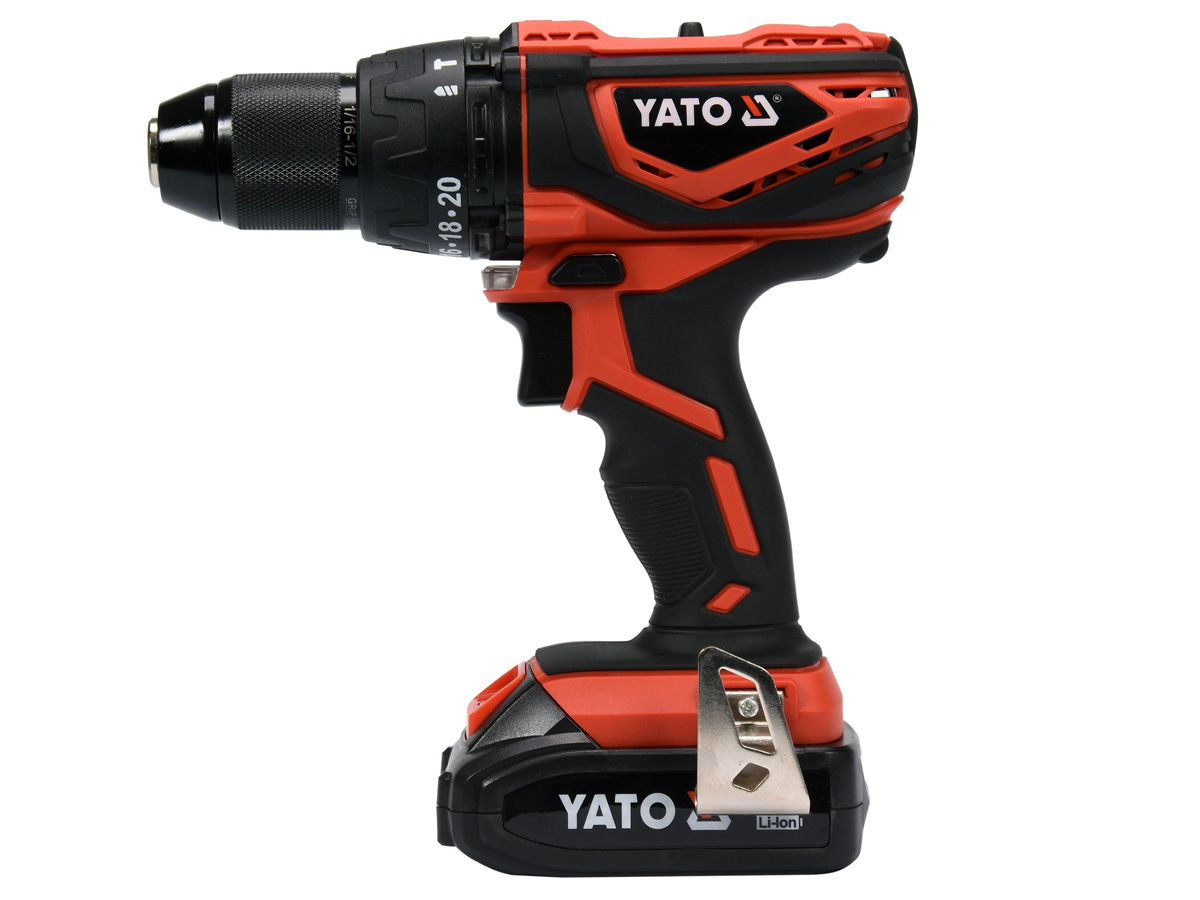 Yato Vrtačka s příklepem AKU Mabuchi 18V LI-ION kufr, YT-82788