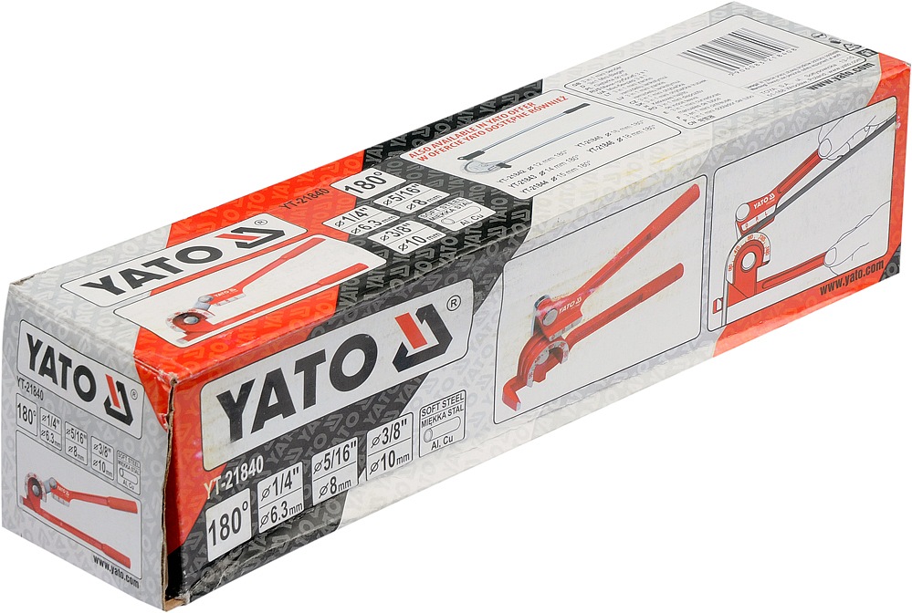Yato Mini ohýbačka trubek 6,3-10 mm, YT-21840, 6-8-10 mm