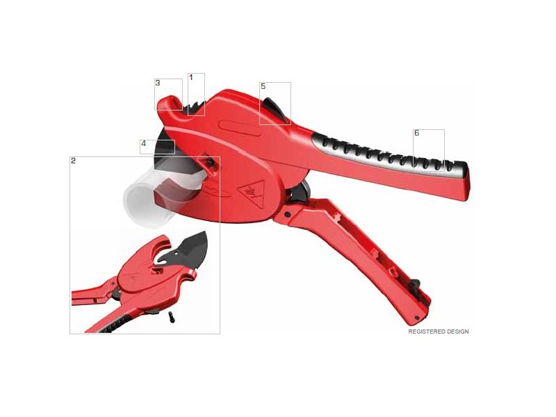 Nůžky na plastové trubky do 42 mm ZENTEN 5042-1, Raptor