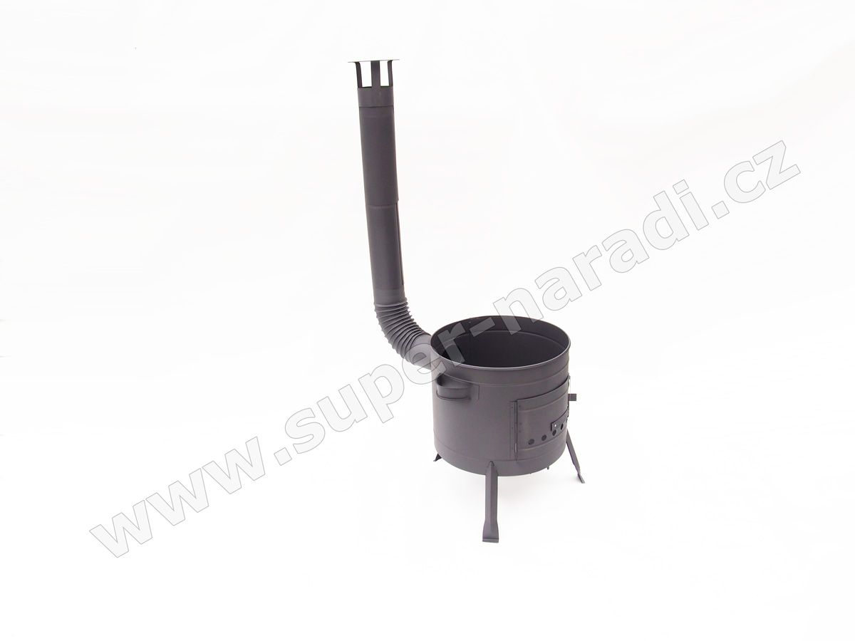 PLD Kotlina 39cm pro kotlíky 16-20l, kouřovod, nízká TERMO