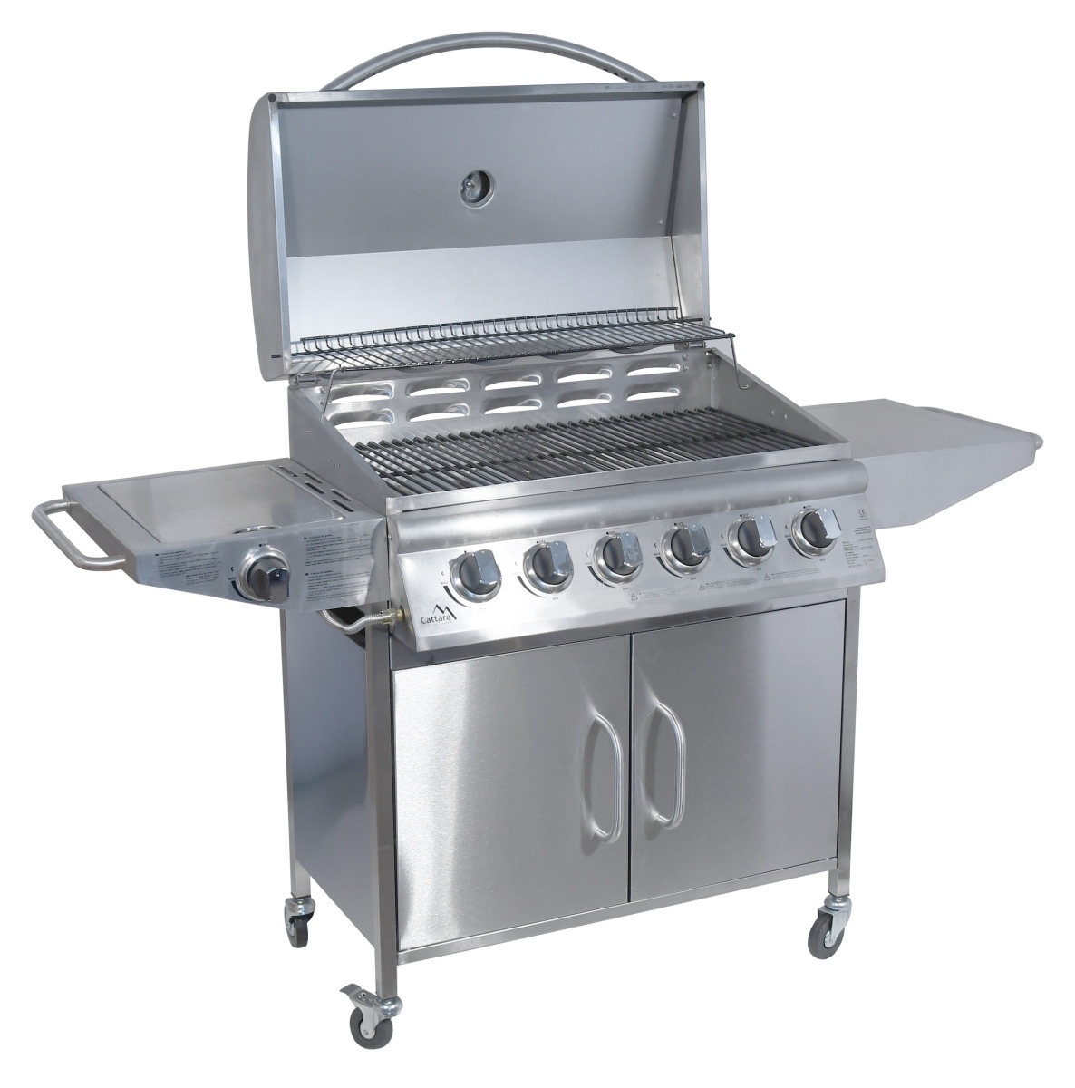 Cattara Plynový gril MANHATTAN 18kW INOX, 6x hořák + vařič 99BB006