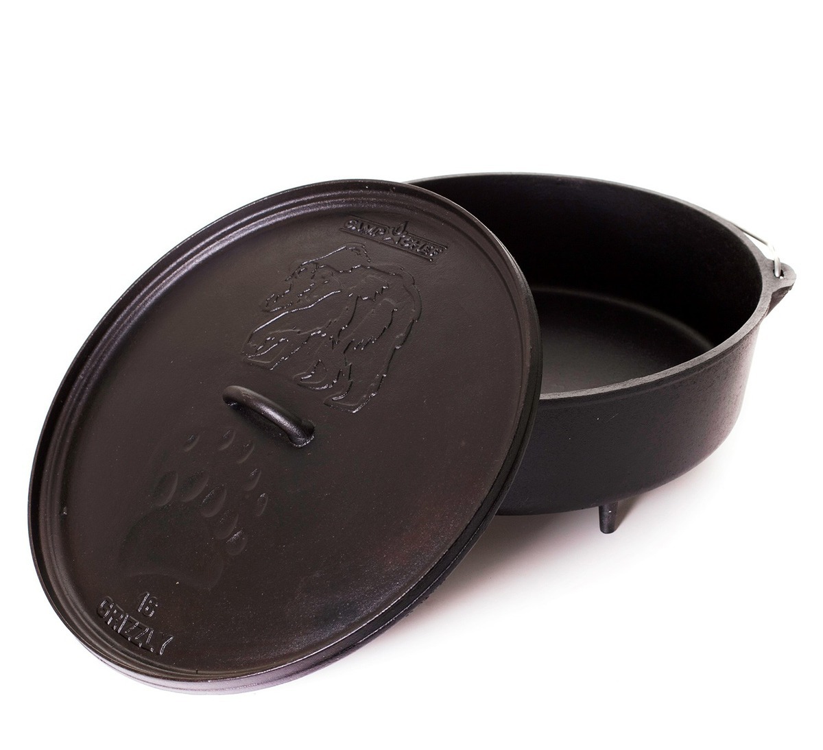 Litinový hrnec 12l Camp Chef Classic Dutch Oven 40 cm s poklicí CC-SDO16 Holandská trouba