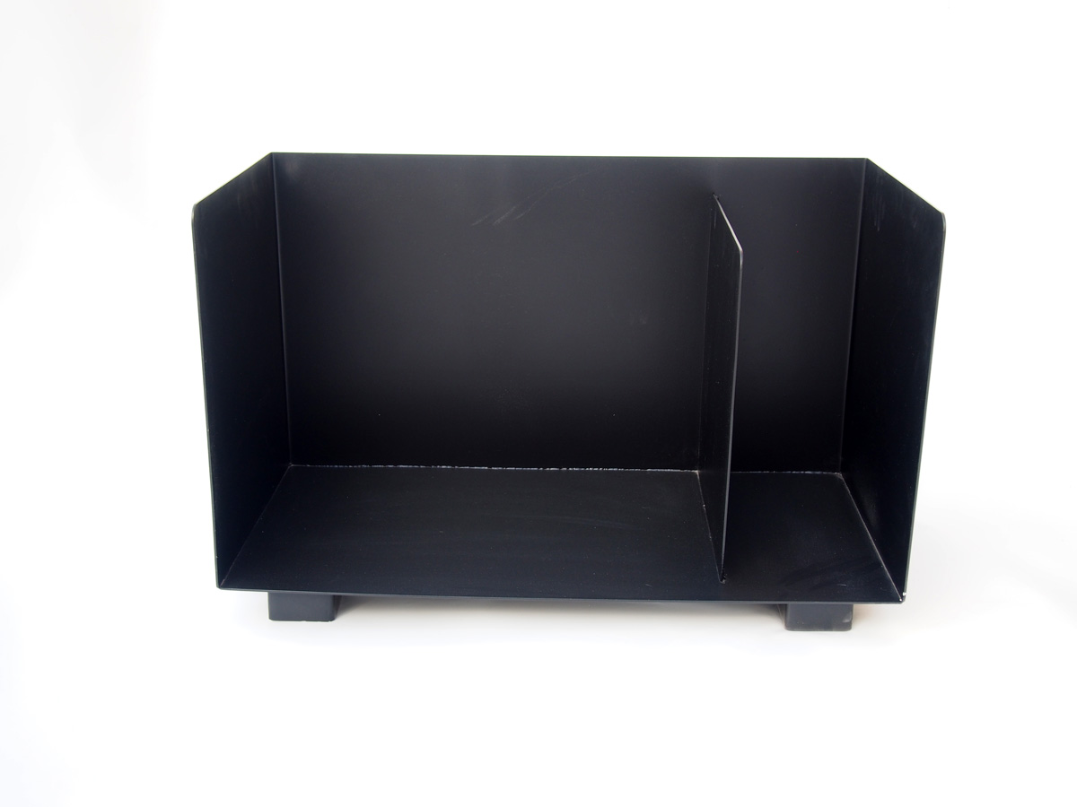 GFIRE Zásobník na dřevo, 2Box 80x40x50cm s přepážkou a nožkami, 3mm