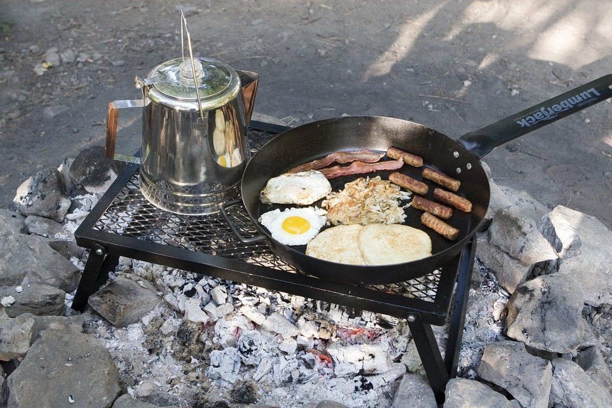 Dřevorubecký gril 61x40cm Camp Chef OFG24 ocelový