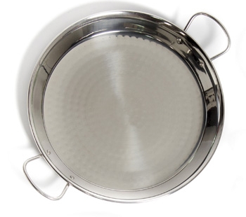 Paella gastro pánev Inox 18/10, 42 cm - nerezová, Vaello Campos P0342