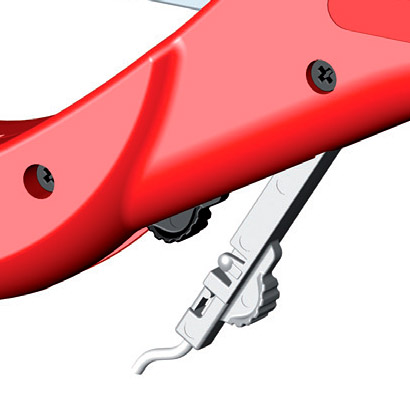 Řezák plastových trubek 2 - 5”, 50-127mm, 35x11mm, PPR, PVC, HDPE, Zenten 7477-3