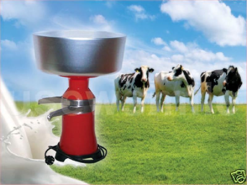 Elektrická odstředivka mléka MS-100-18 kapacita 100 l za hodinu celokovová