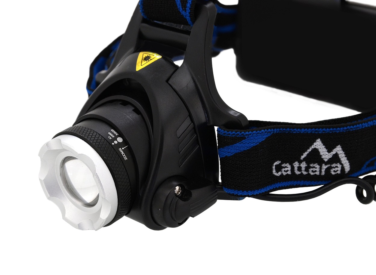 Čelovka LED 570lm ZOOM Cattara 13123