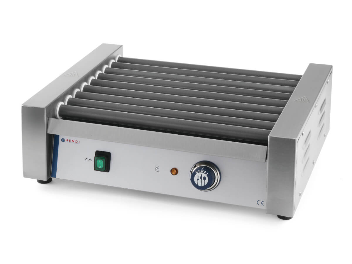Hendi Gril na párky válečkový 940W, 9 válečků, nepřilnavé 230W 268605
