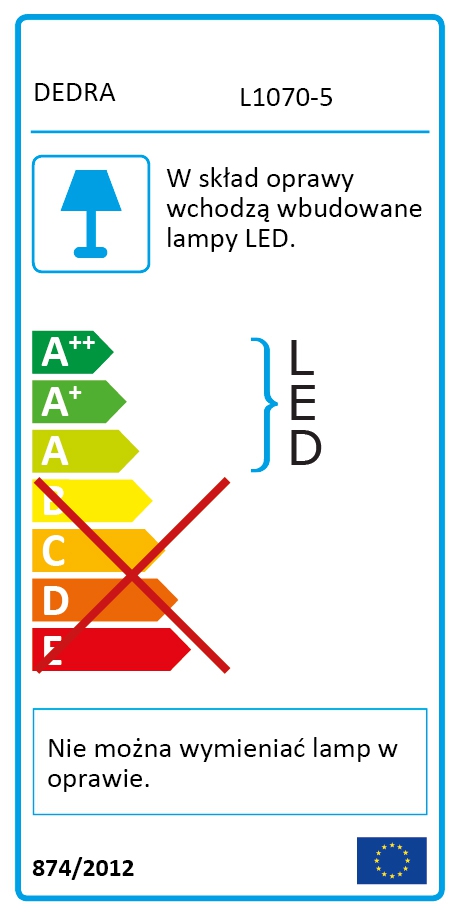 DEDRA Lampa do dílny 100W, 8000lm IP65 SMD LED, ALU panel se stojanem L1060-9