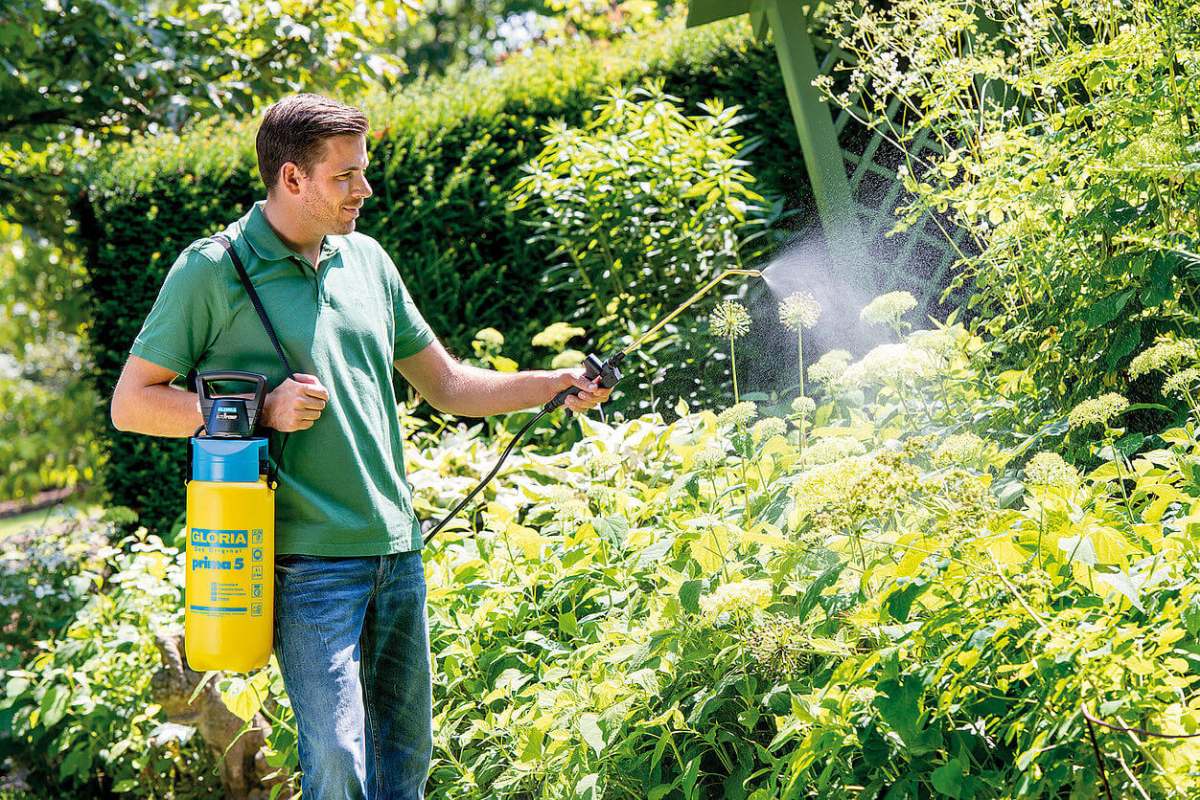 Gloria Tlakový postřikovač 5 l Aku AutoPump Set 000910.0000