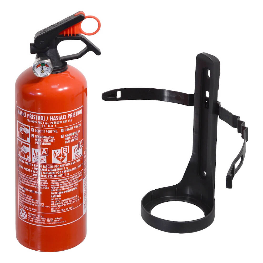 Hasicí přístroj práškový 1 kg (8A 34 B/C) ABC Compass 01531