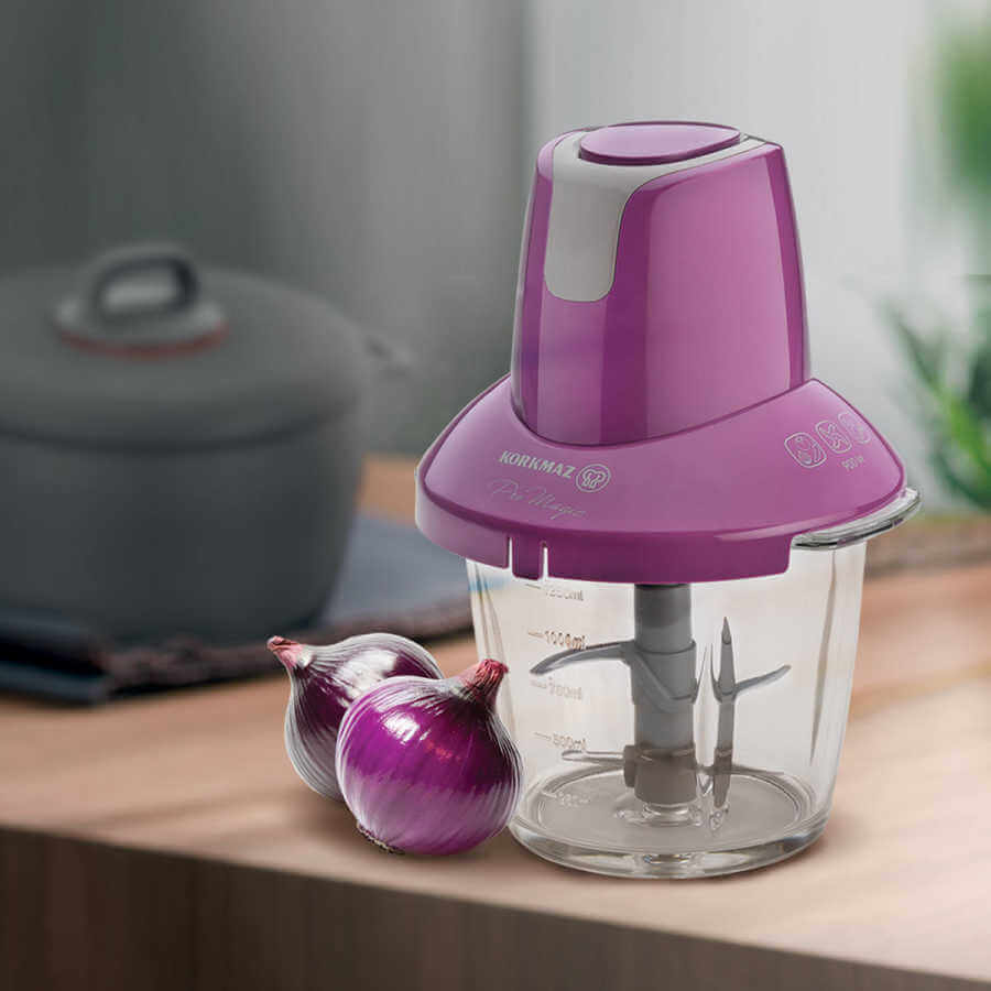 Univerzální sekáček 900 W Pro Magic Rondo fialový Korkmaz A460-03