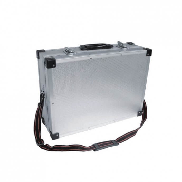 Aluminiový kufřík na nářadí 460x325x150 stříbrný Dedra N0001