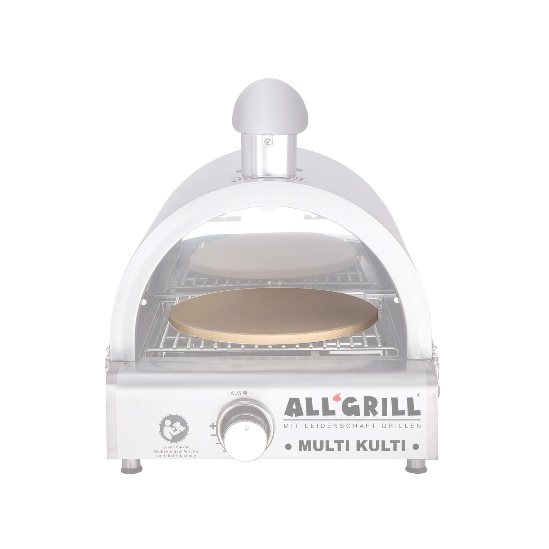 All Grill Kámen na pizzu 31 cm PWI 200102 střední Multi-Kulti