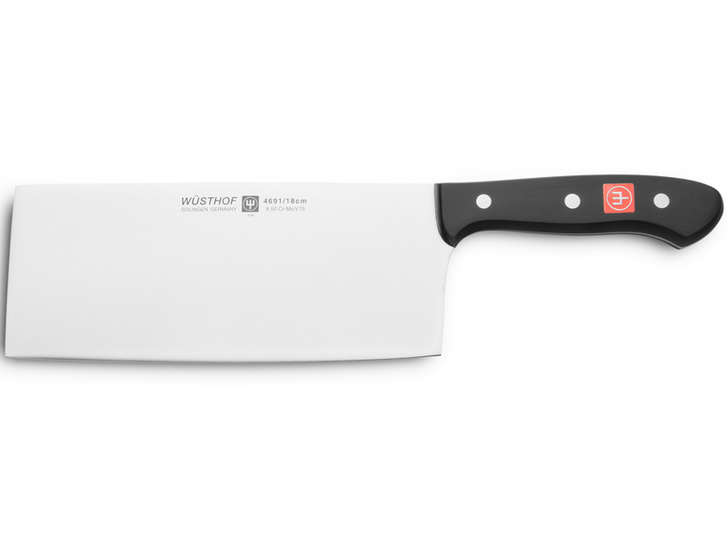 Wüsthof Čínský kuchařský nůž 18 cm a brousek GOURMET 1125060204