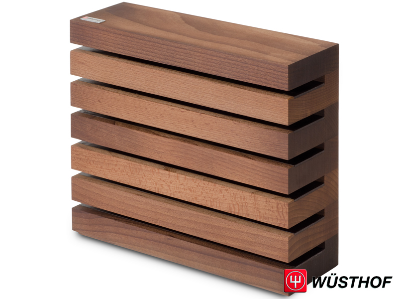 Wüsthof Hnědý blok na nože magnetický 2099605002