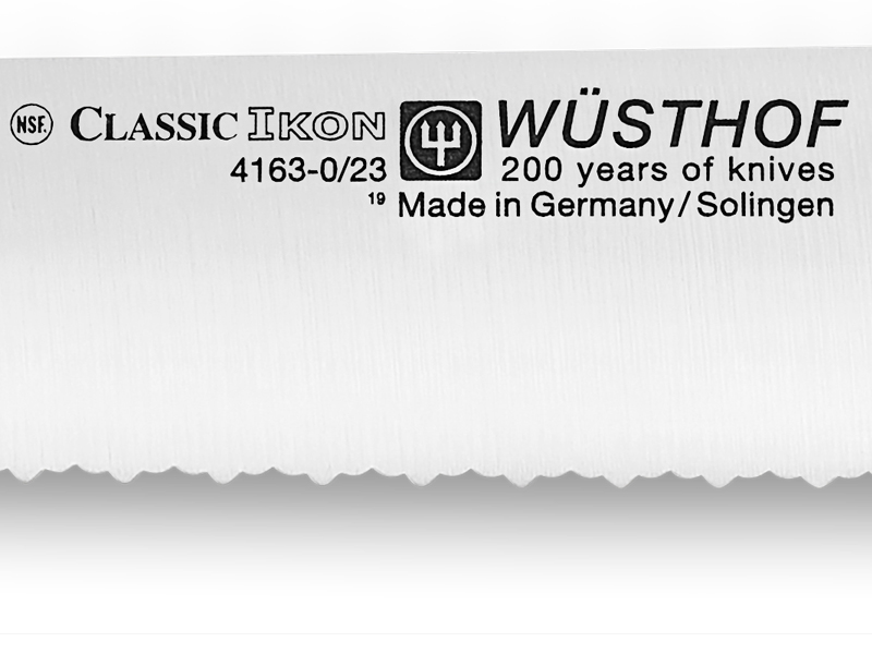 Wüsthof Nůž na chleba 23 cm CLASSIC IKON Créme dvojité vroubky 1040431123