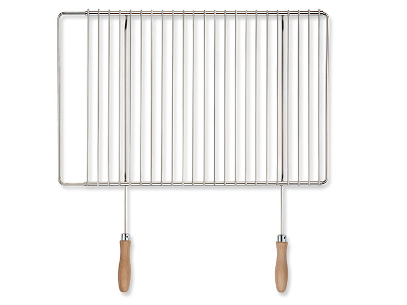 Grilovací rošt stavitelný 50-70 x 37 cm s rukojeťmi DE1211 Deos