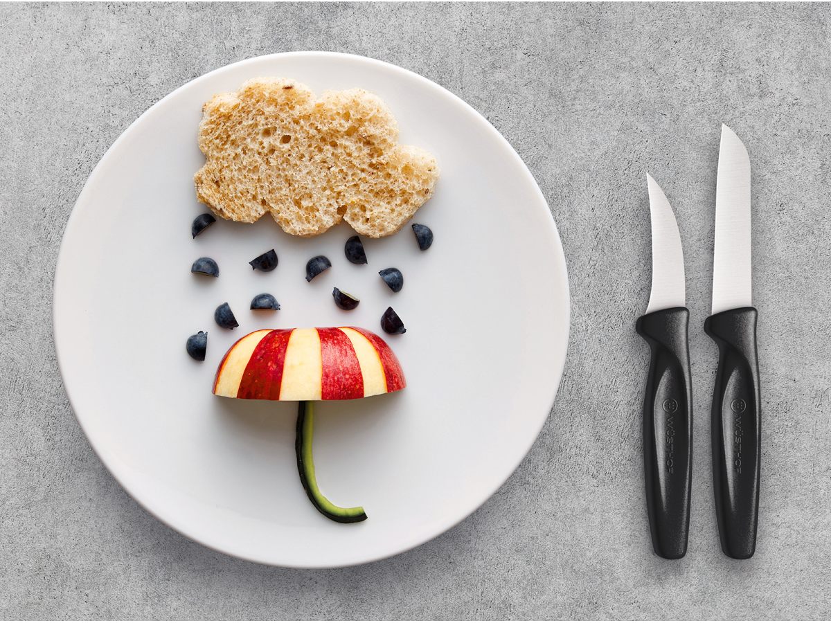 Wüsthof Sada nožů na zeleninu 2 ks - černé 1145360102