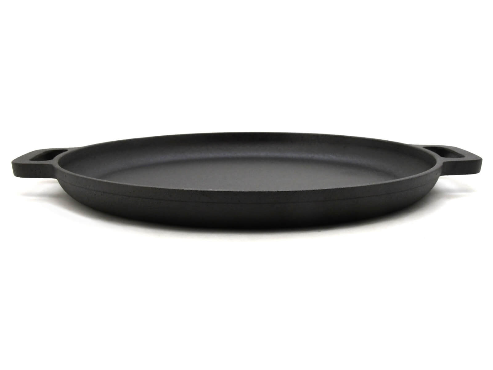 Grilovací litinová pánev 30 cm hladká Cattara 13067