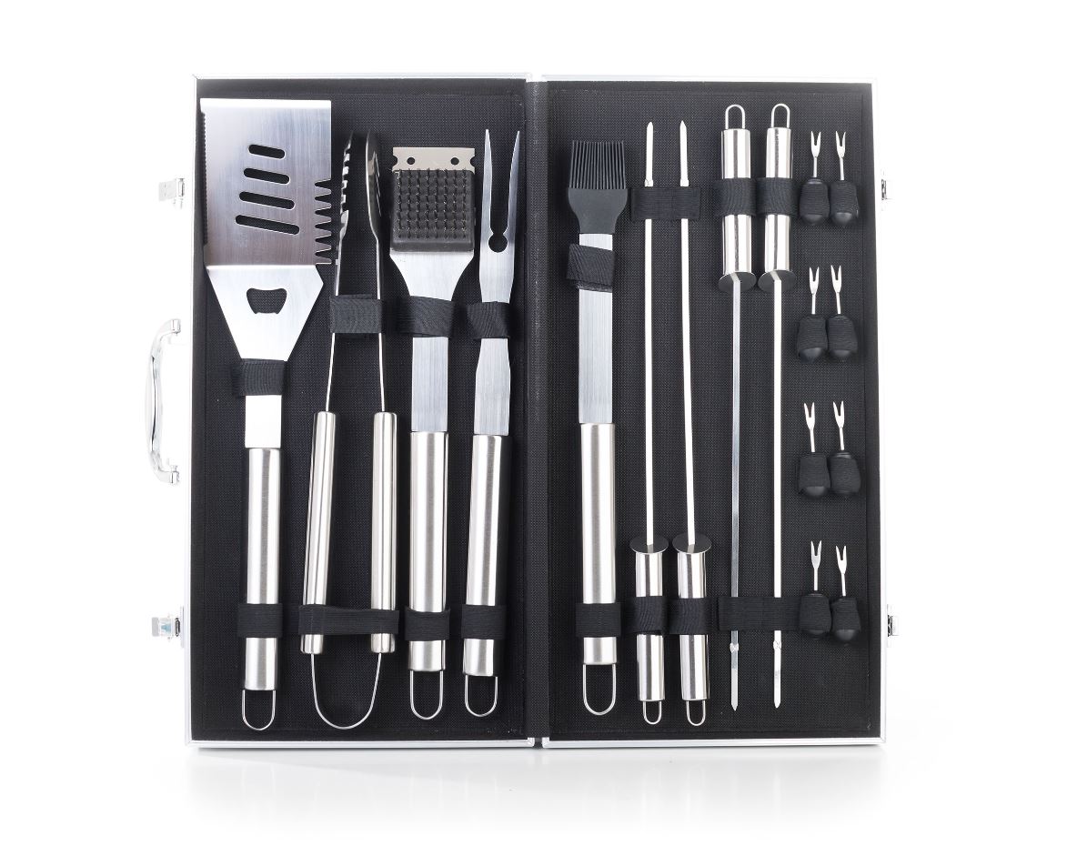 Grilovací nářadí 17 ks v kufříku G21 635393