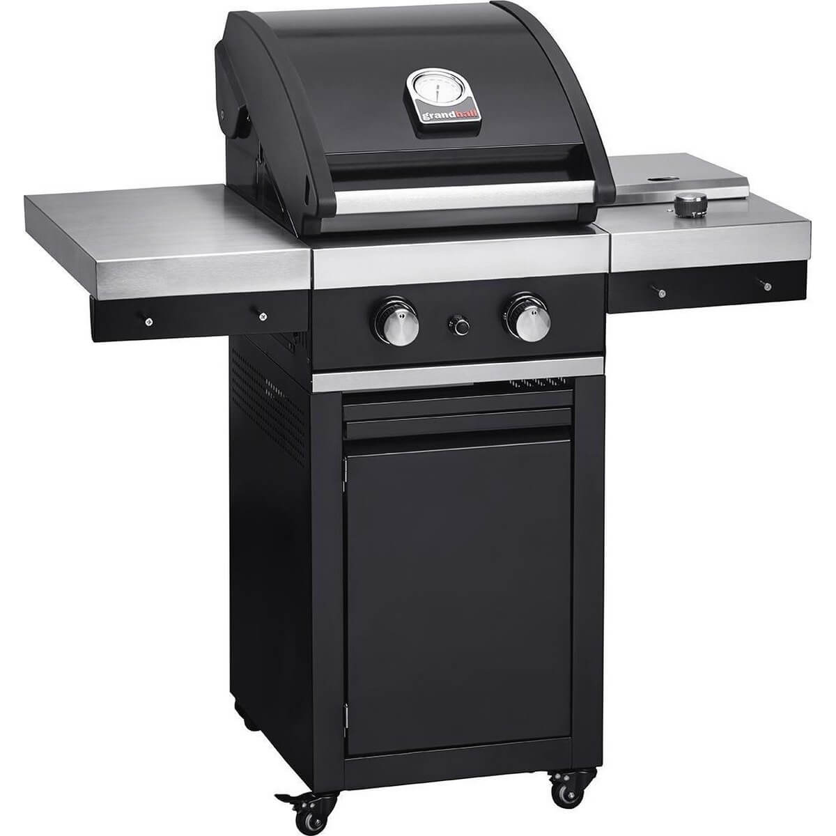 Plynový gril 8,4 kW GrandHall Classic G2 s bočním hořákem K02000237A