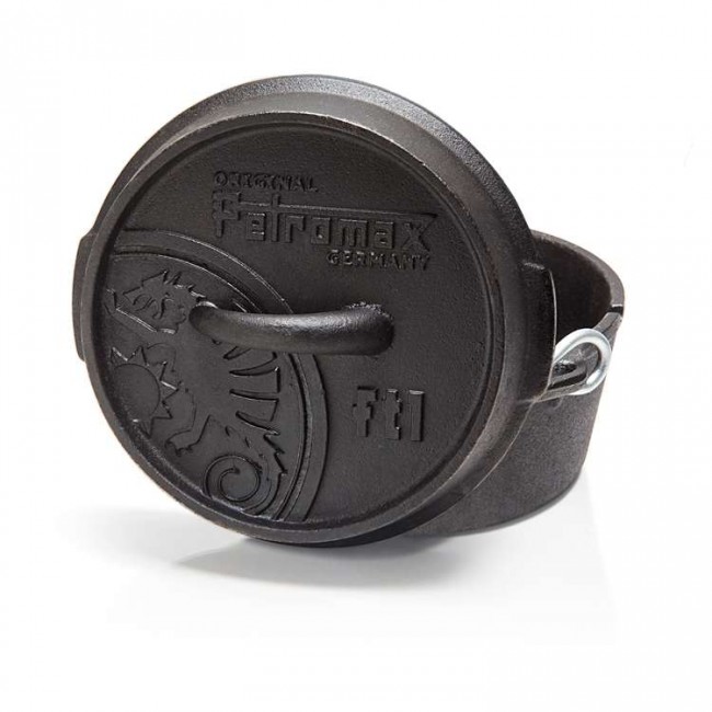 Litinový kotlík 0,9 l s poklicí Dutch Oven ft1 Petromax 701751 Holandská trouba