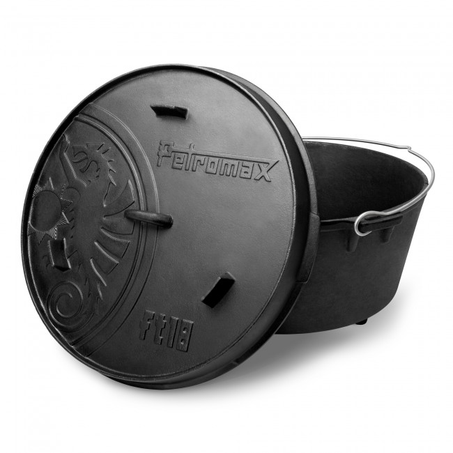 Litinový kotlík 16,1 l s poklicí Dutch Oven ft18 Petromax 701829 Holandská trouba