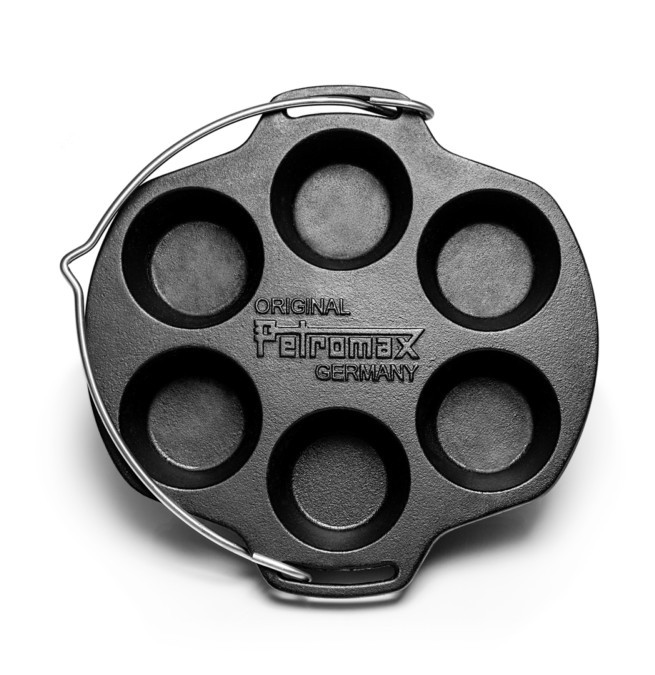 Litinová forma na muffiny 6 x 130 ml Petromax 730706