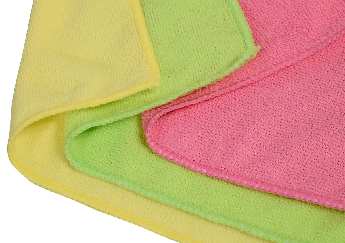 Mycí utěrky Microfiber 40x40cm 3ks Compass 10364