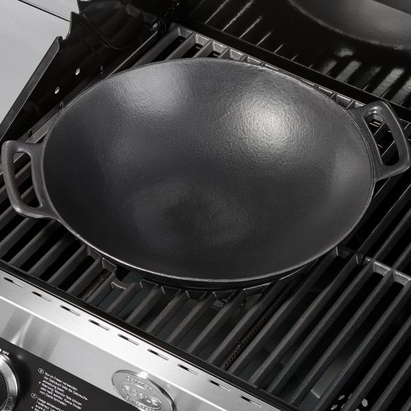 Litinová pánev Wok 36 cm Vario Rösle 25409