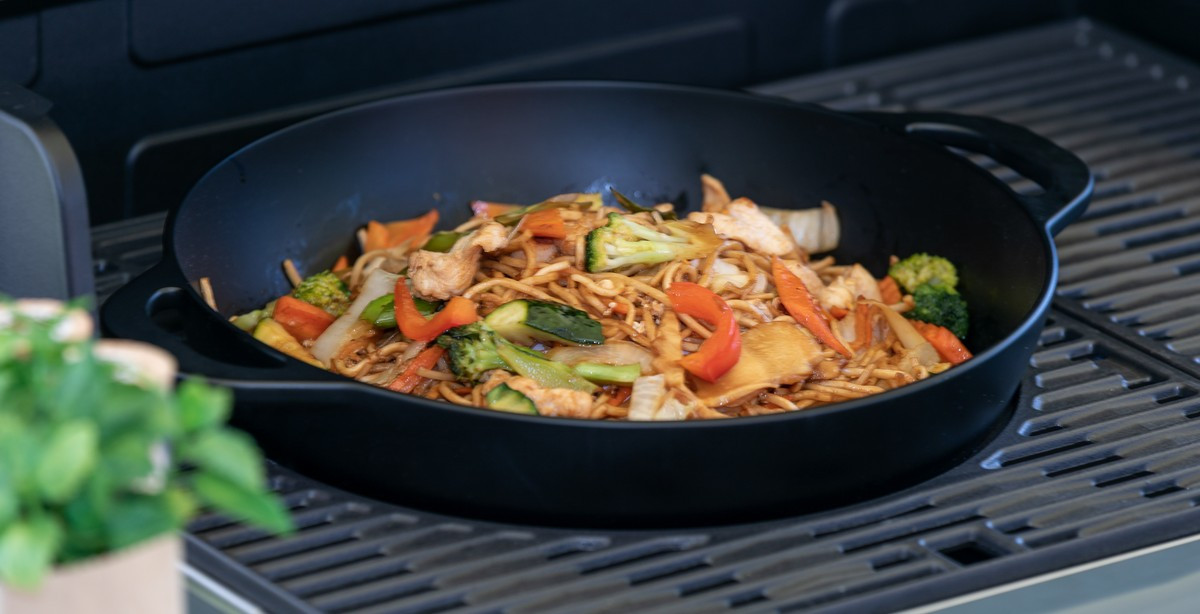 Litinová pánev Wok 32cm Culinary Modular Campingaz 2000036961