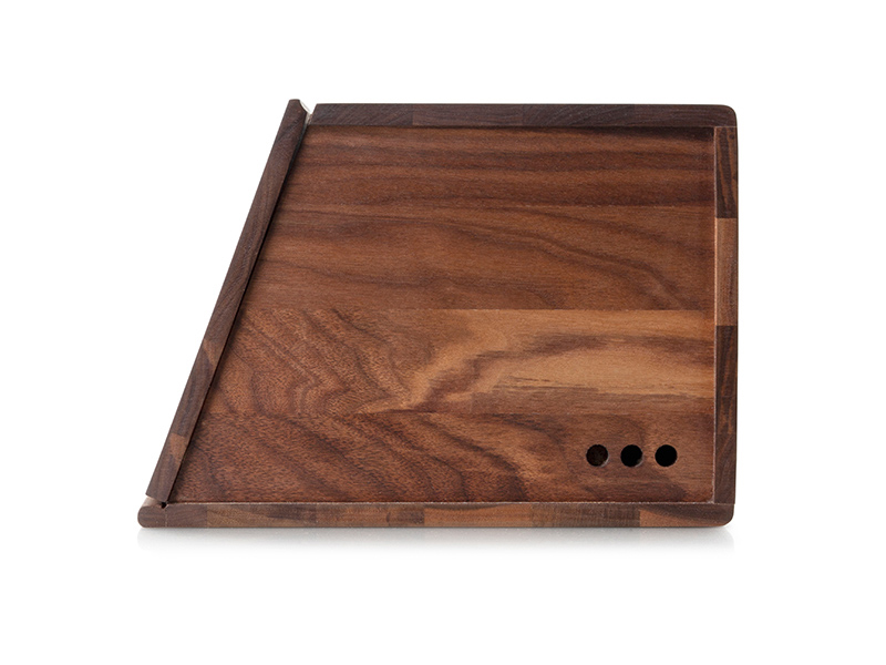 Dřevěný chlebník OŘECH 40x26 cm Continenta C4260