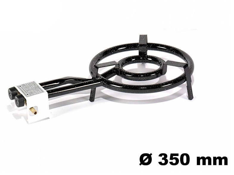 Paella X-SET hořák+pánev smalt 35+50 cm Valenciana P2635, P0250 Vaello