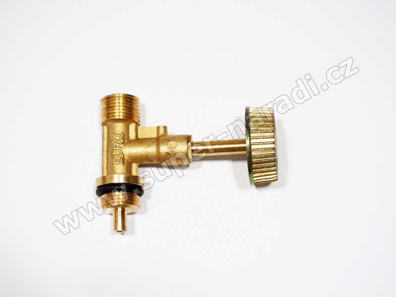 Jednocestný ventil EURO G3/8" LH na 2 Kg plynovou láhev, RB1900-05 / N1162 GSK