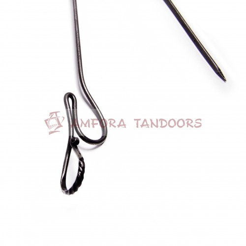 Dvojitý špíz 44 cm nerez Amfora Tandoors 00001802 závěsný