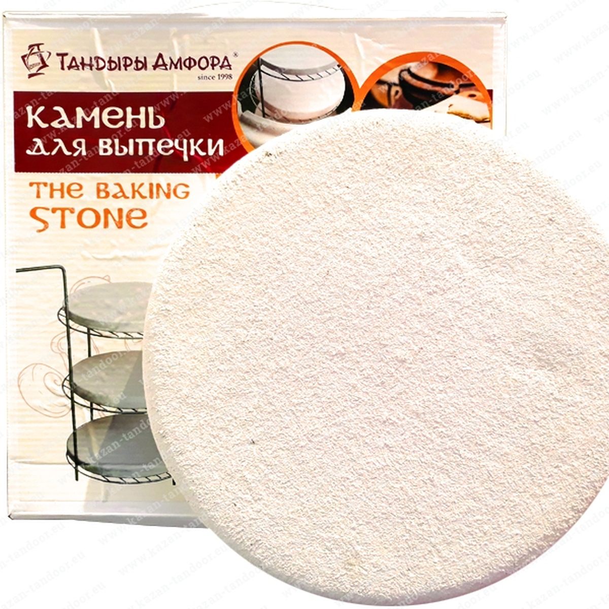 Kámen na pečení 28 cm do tandooru Amfora